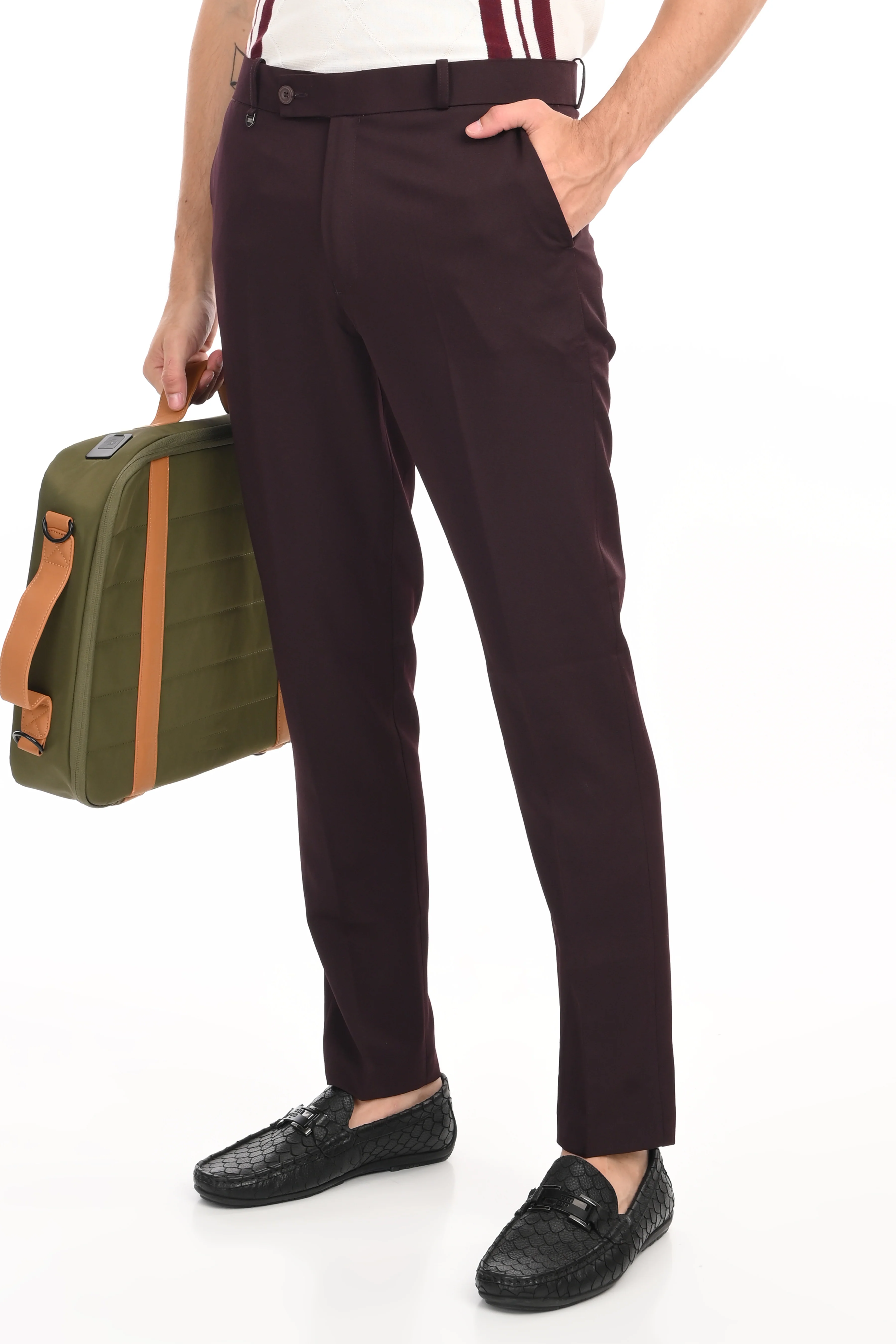 Formal Pant (Maroon) - Image 6